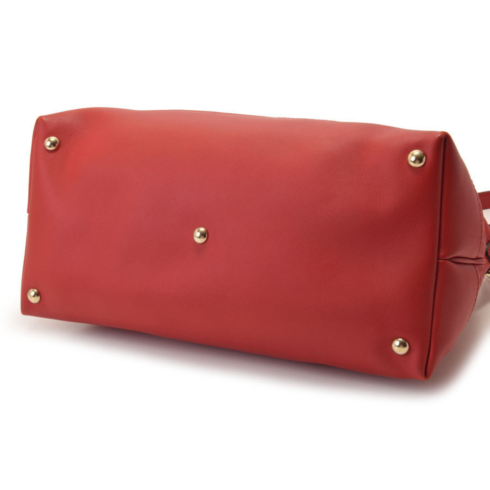 Gucci ssima Calfskin Red Handbag - Picture 5 of 11
